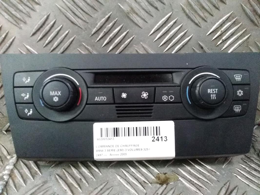 Commande chauffage BMW SERIE 3 E90 PHASE 1  - 1