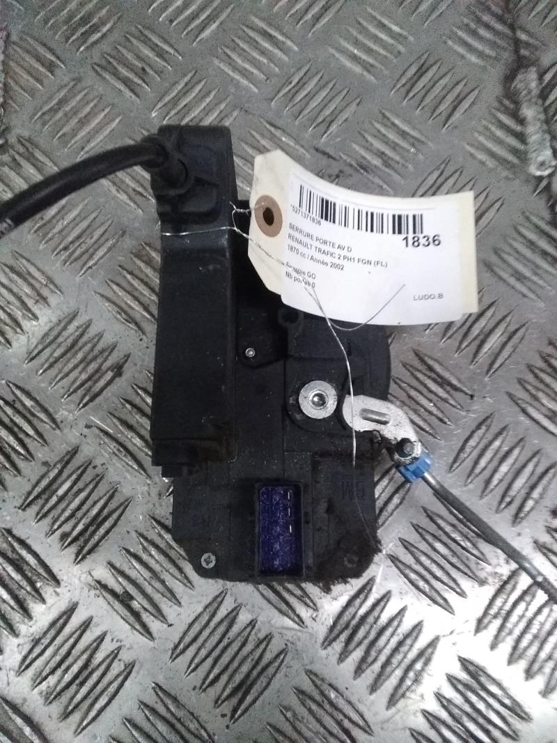 Serrure avant droit RENAULT TRAFIC 2 PHASE 1  - 1