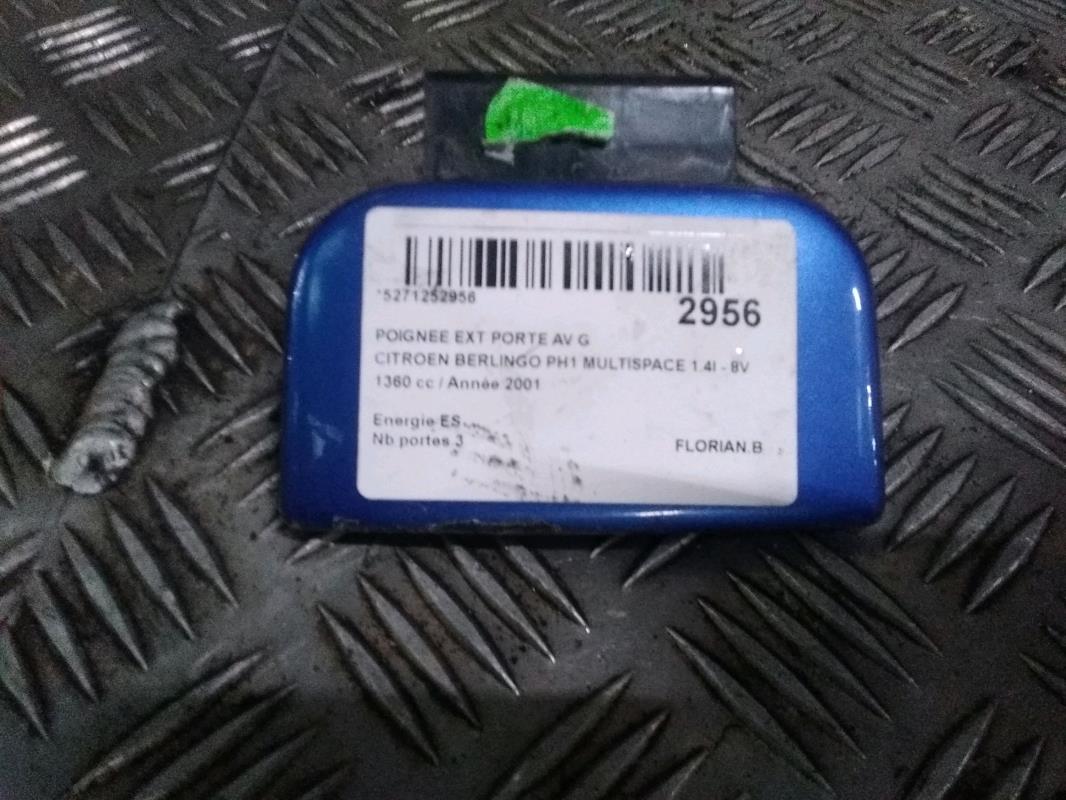 Poignee porte avant gauche CITROEN BERLINGO 1 PHASE 1  - 1