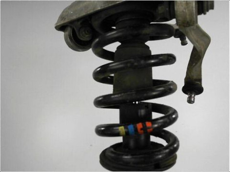 Ressort de suspension avant droit AUDI A4 AVANT 04-08  - 1