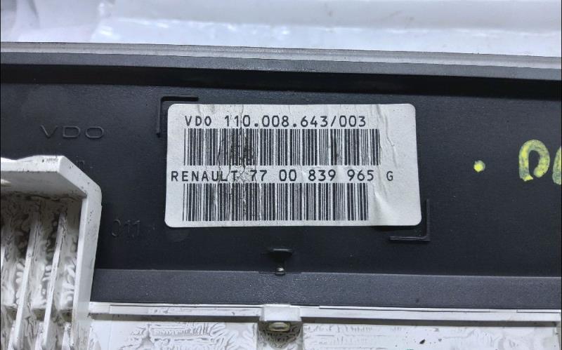 Compteur RENAULT SAFRANE Diesel - 1