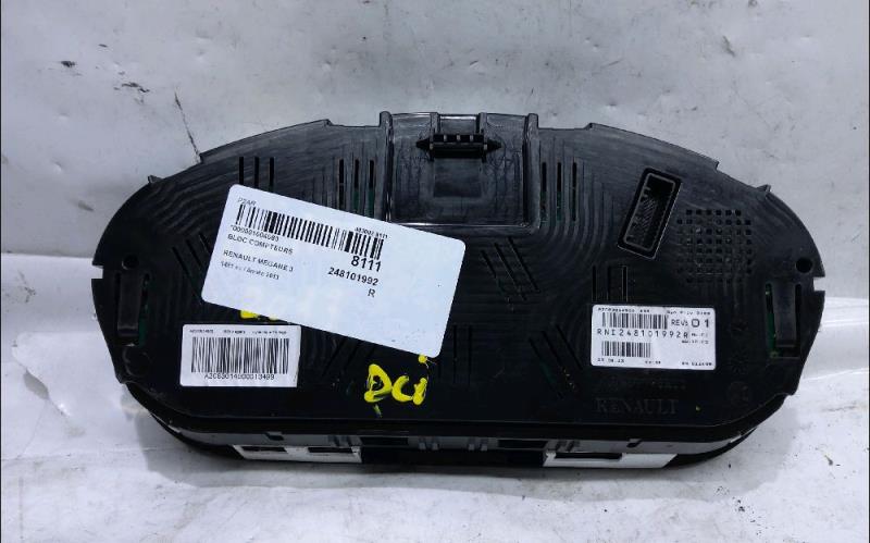 Compteur RENAULT MEGANE 3 Diesel - 1