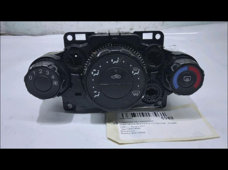 Commande chauffage FORD FIESTA 6 Diesel - 1