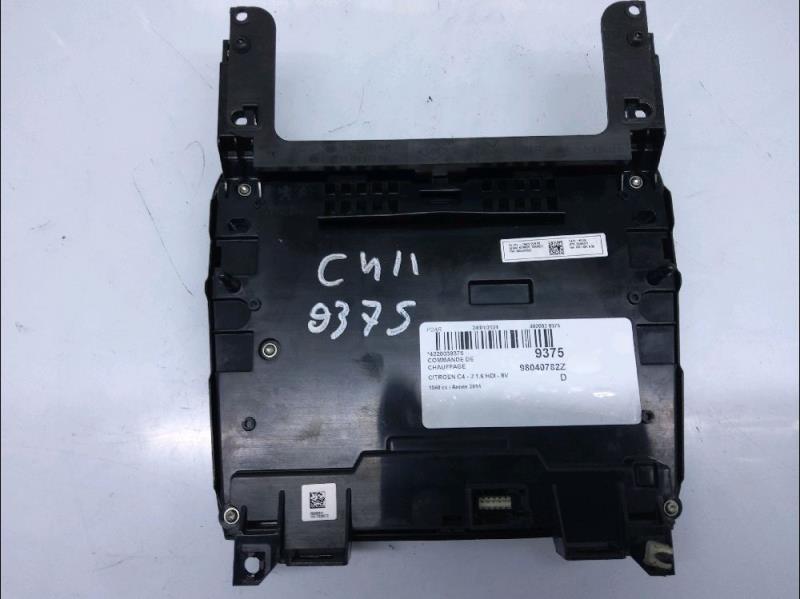 Commande chauffage CITROEN C4 - 2 Diesel - 1