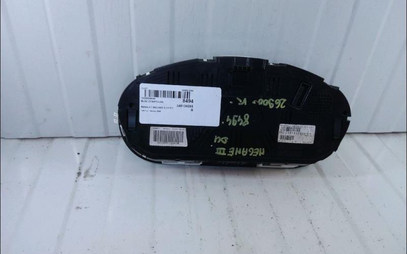 Compteur RENAULT MEGANE 3 Diesel - 1