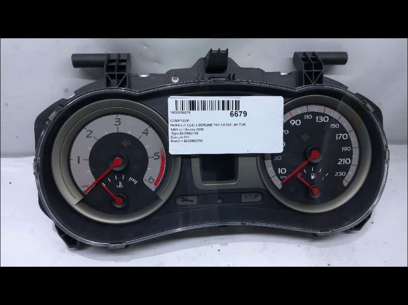 Compteur RENAULT CLIO 3 Diesel - 1