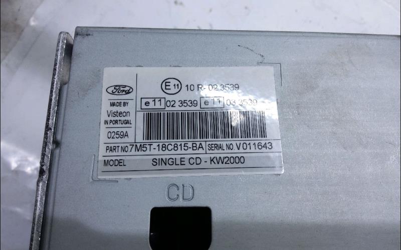 Autoradio d'origine FORD FOCUS 2  - 1