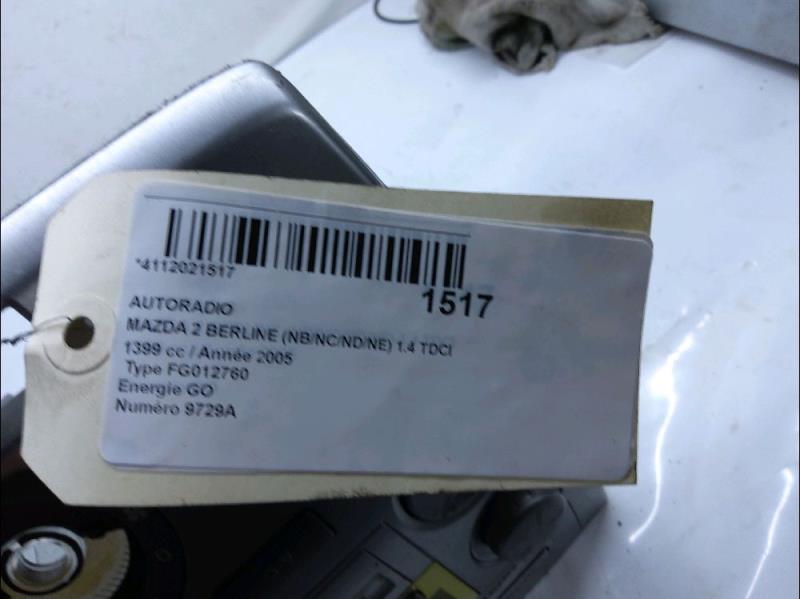 Autoradio d'origine MAZDA 2 - 1 Diesel - 1