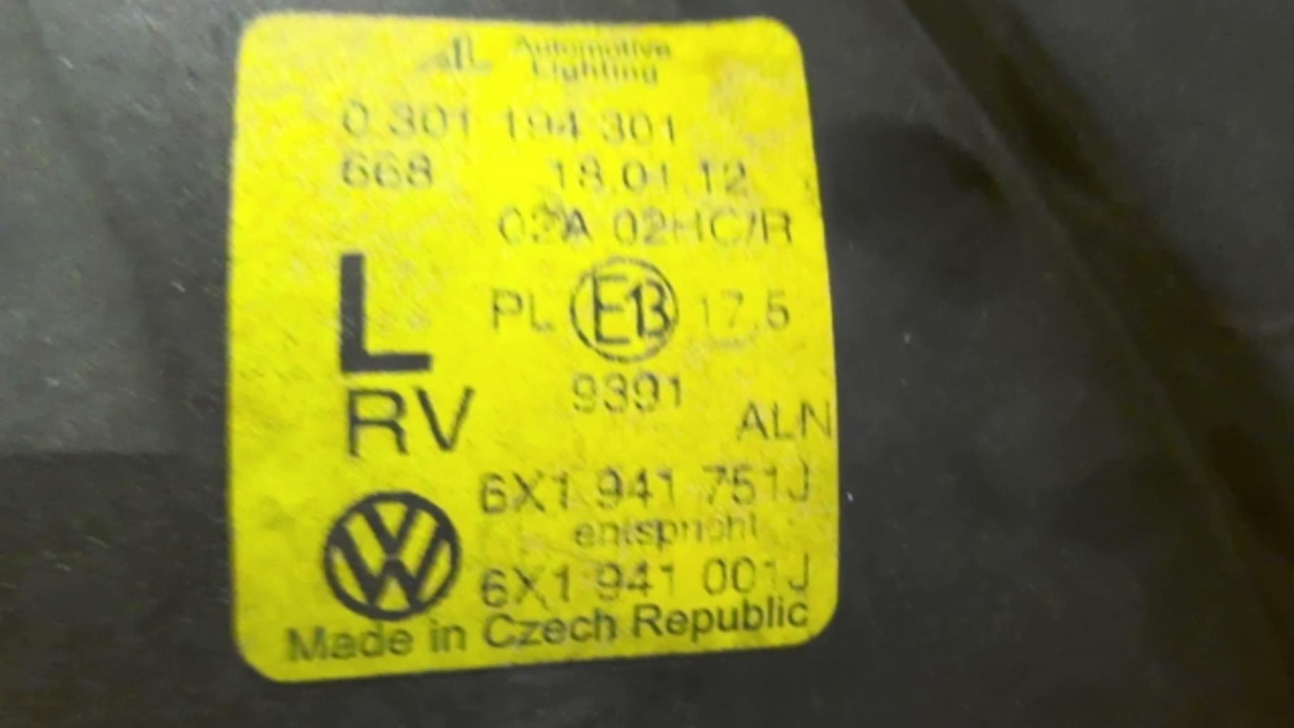 Gruppo ottico anteriore principale sinistro (luci)(faro) VOLKSWAGEN LUPO Gasolina - 1