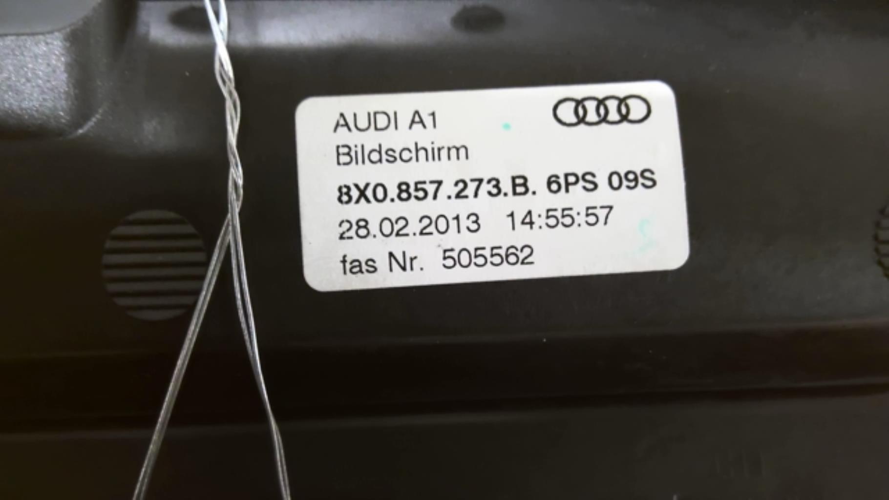 Ecran GPS AUDI A1 1  - 1
