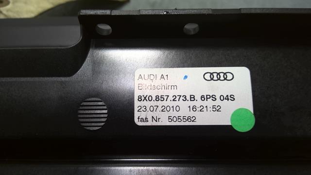 Ecran GPS AUDI A1 1 PHASE 1 Diesel - 1
