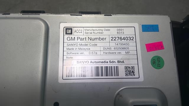Ecran GPS OPEL INSIGNIA 1 PHASE 1 BREAK Diesel - 1