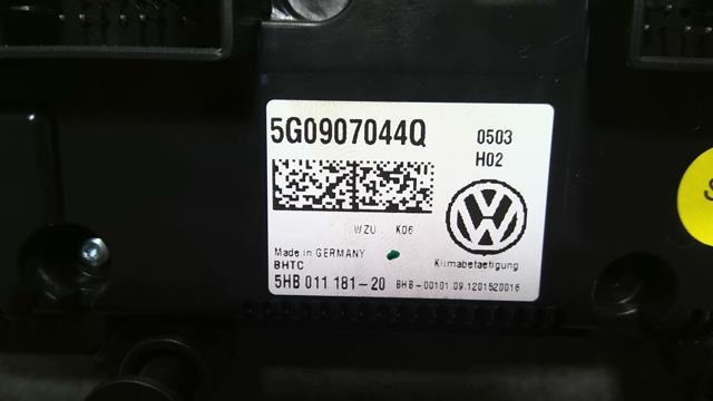 Commande chauffage VOLKSWAGEN GOLF 7 PHASE 1 Diesel - 1