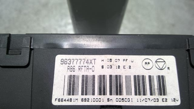 Commande chauffage CITROEN C2 PHASE 1 Essence - 1