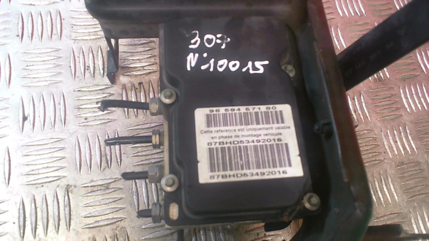 Blocco ABS (antibloccaggio freni) PEUGEOT 307 PHASE 2  - 1