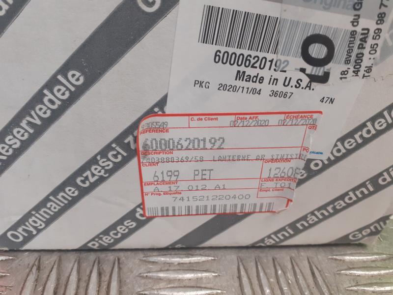 Luce paraurti posteriore sinistra FIAT TALENTO  - 1