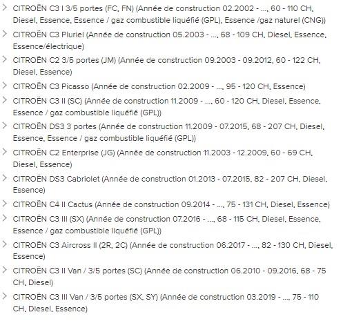 Condenseur de clim CITROEN C2  - 1