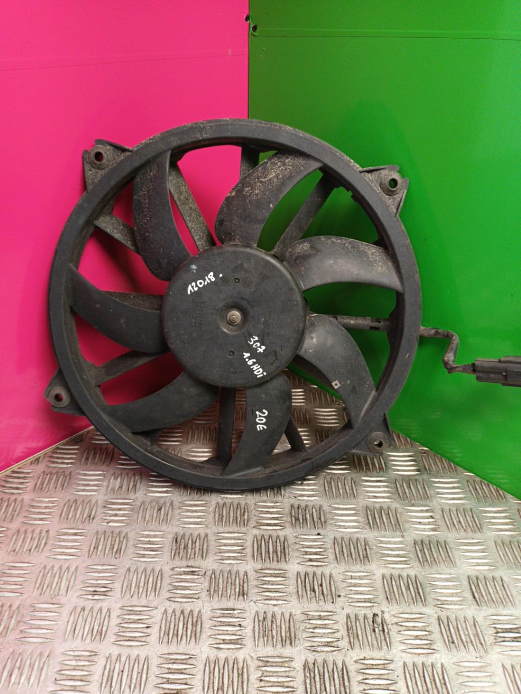 Motoventilatore radiatore PEUGEOT 307 PHASE 2 Diésel - 1