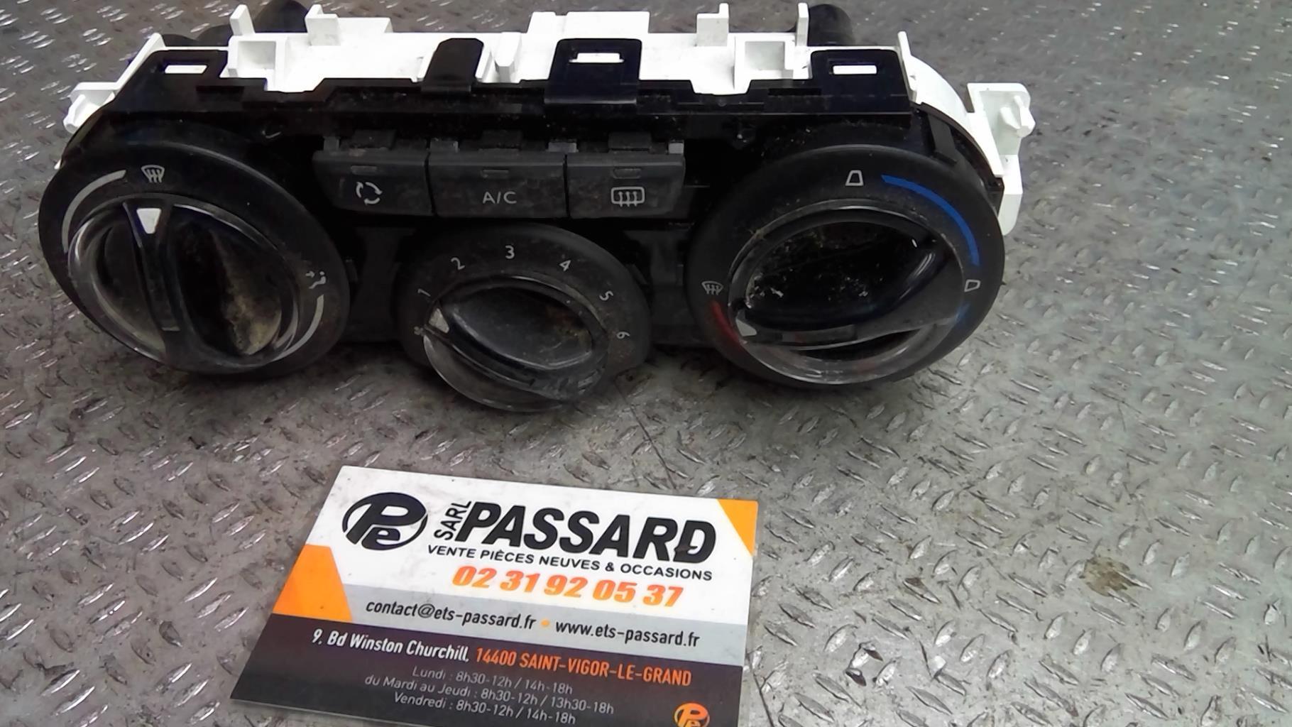 Commande chauffage PEUGEOT 208 1 PHASE 1 Diesel - 1