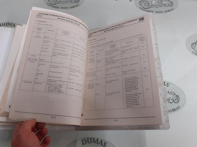 Notice d'utilisation RENAULT SAFRANE PHASE 1 Essence - 1