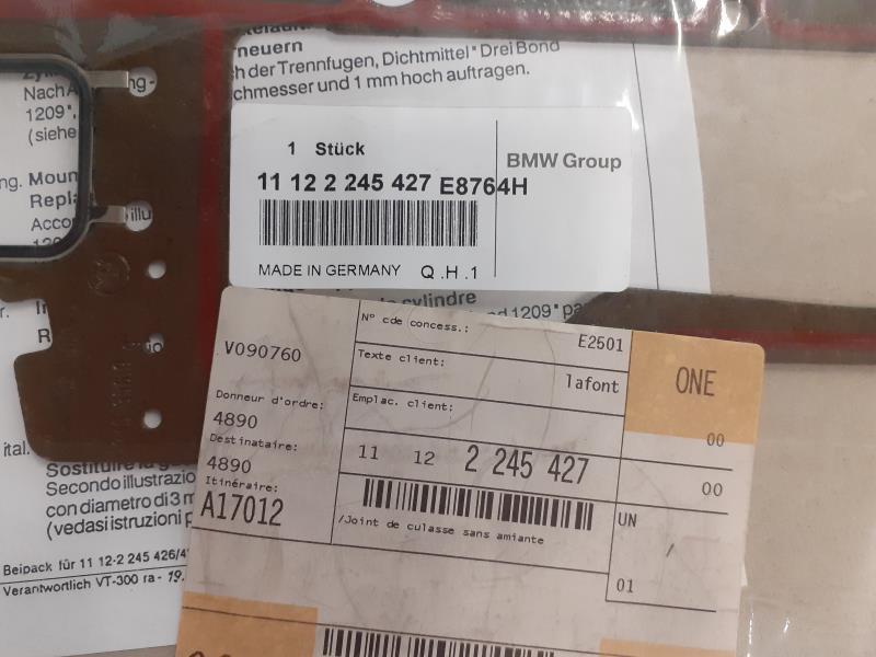 Culasse BMW SERIE 5 E28  - 1