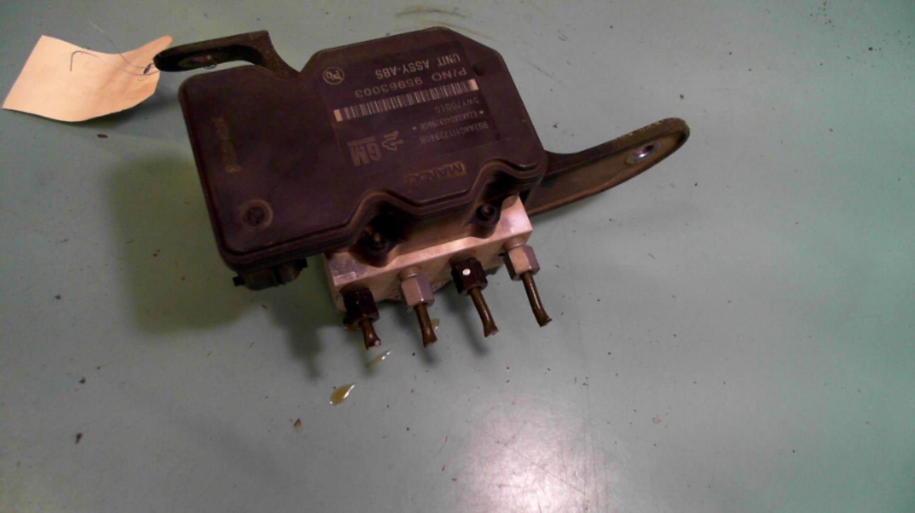 Blocco ABS (antibloccaggio freni) CHEVROLET SPARK PHASE 1 Gasolina - 1