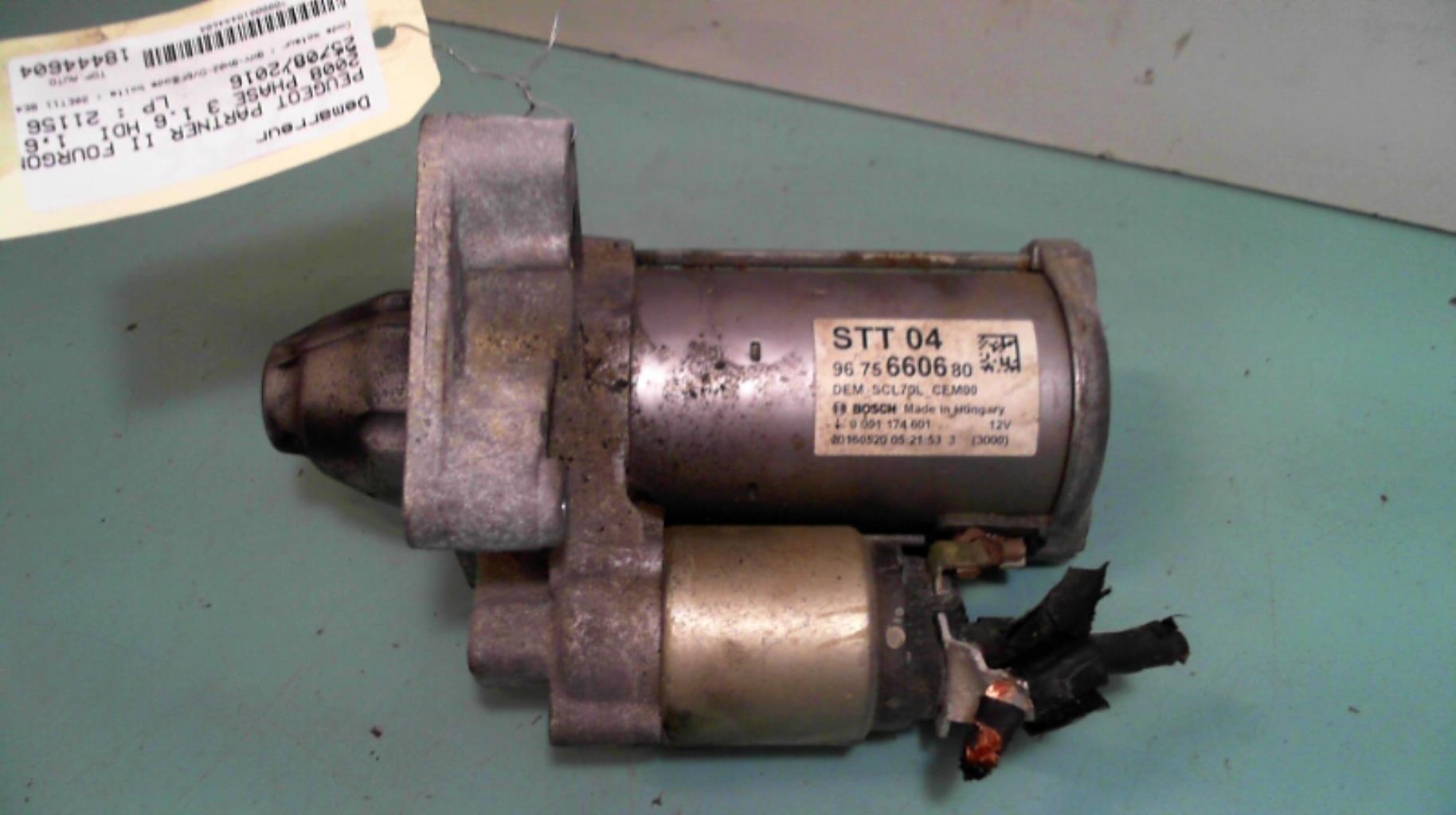 Demarreur PEUGEOT PARTNER 2 PHASE 3 Diesel - 1