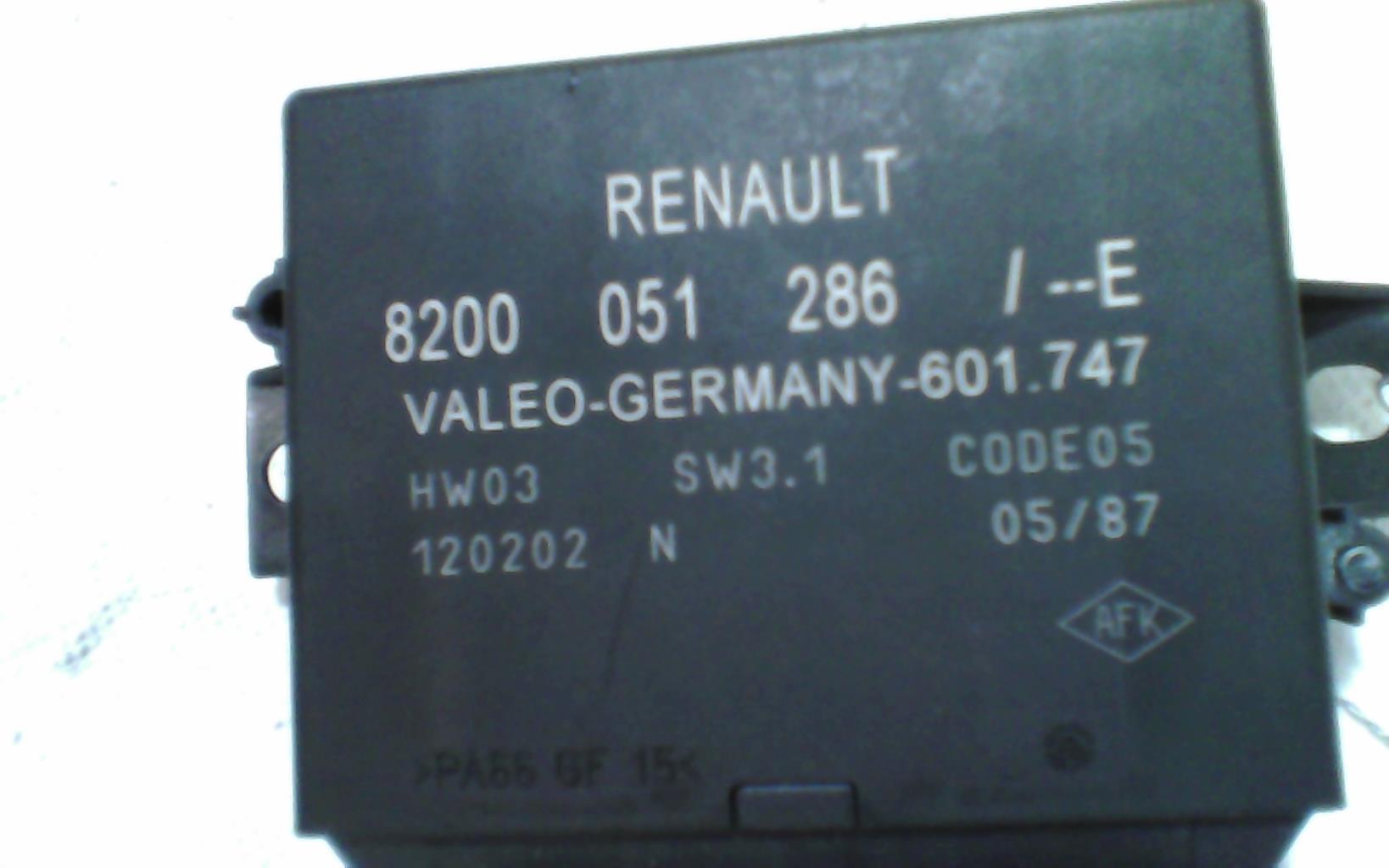 Calculateur RENAULT VEL SATIS PHASE 1 Diesel - 1