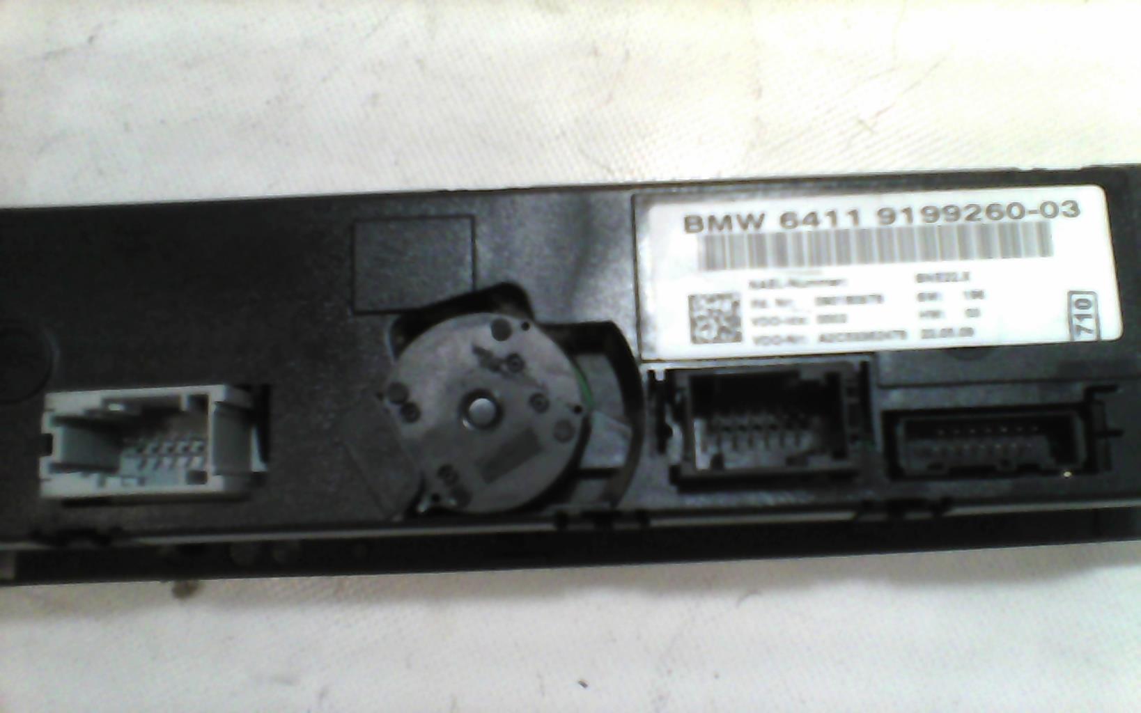 Commande chauffage BMW SERIE 1 E87 PHASE 2 Diesel - 1