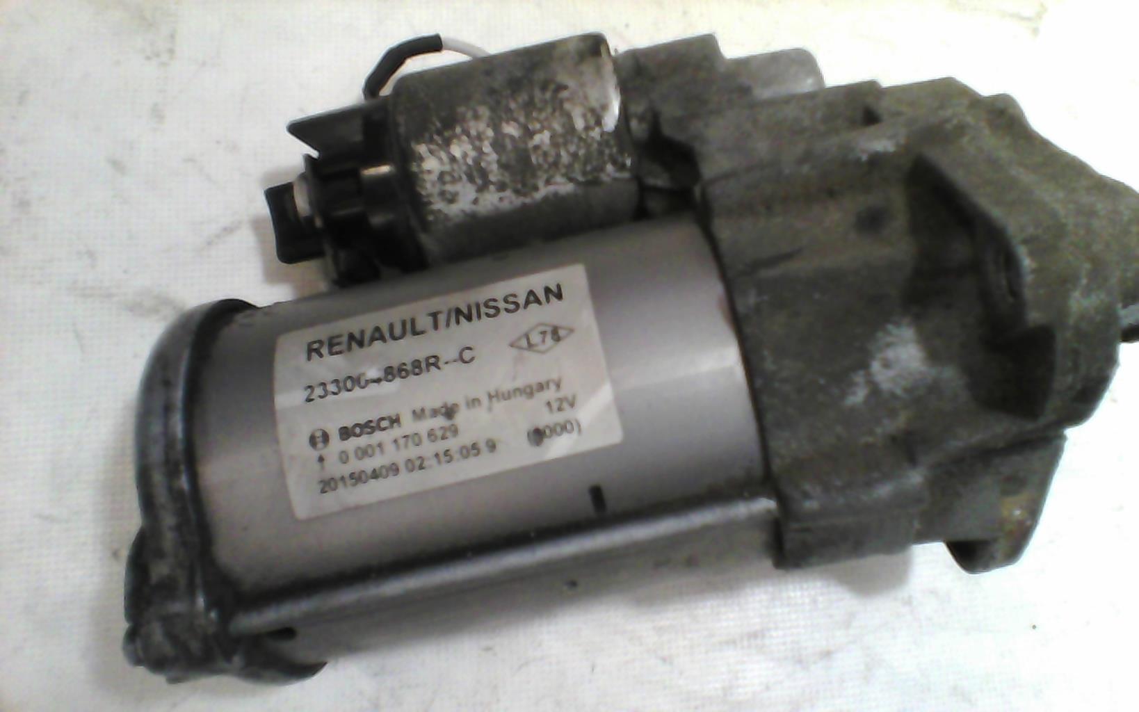 Demarreur RENAULT CAPTUR 1 PHASE 1 Diesel - 1