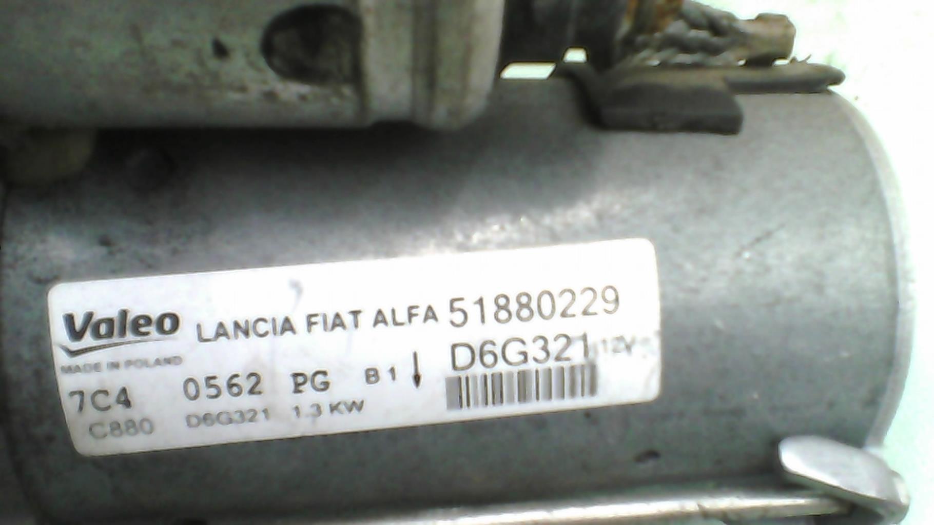 Motorino avviamento FIAT PUNTO EVO 3 Diésel - 1