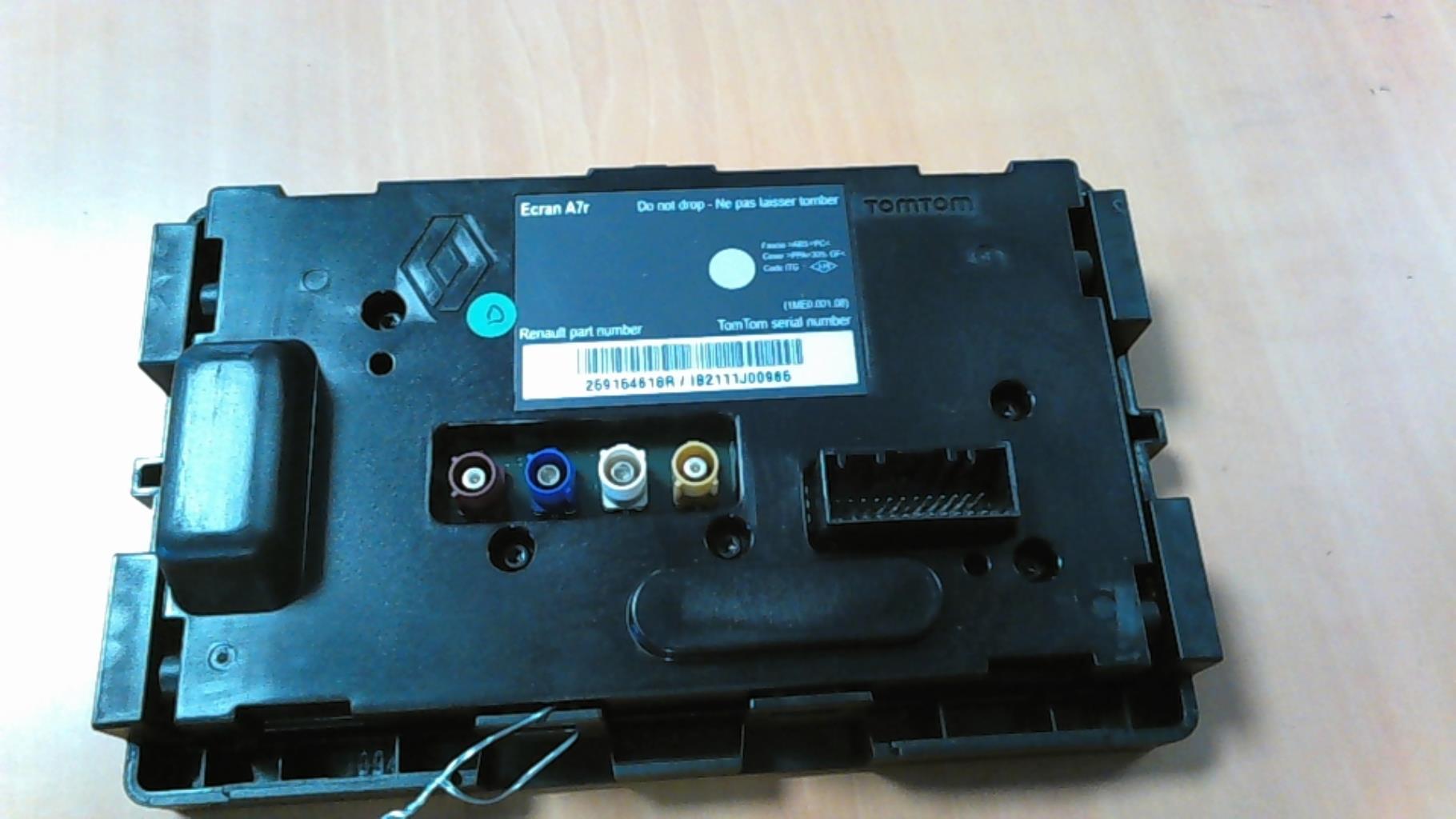 Ecran GPS RENAULT SCENIC 3 PHASE 1 Diesel - 1