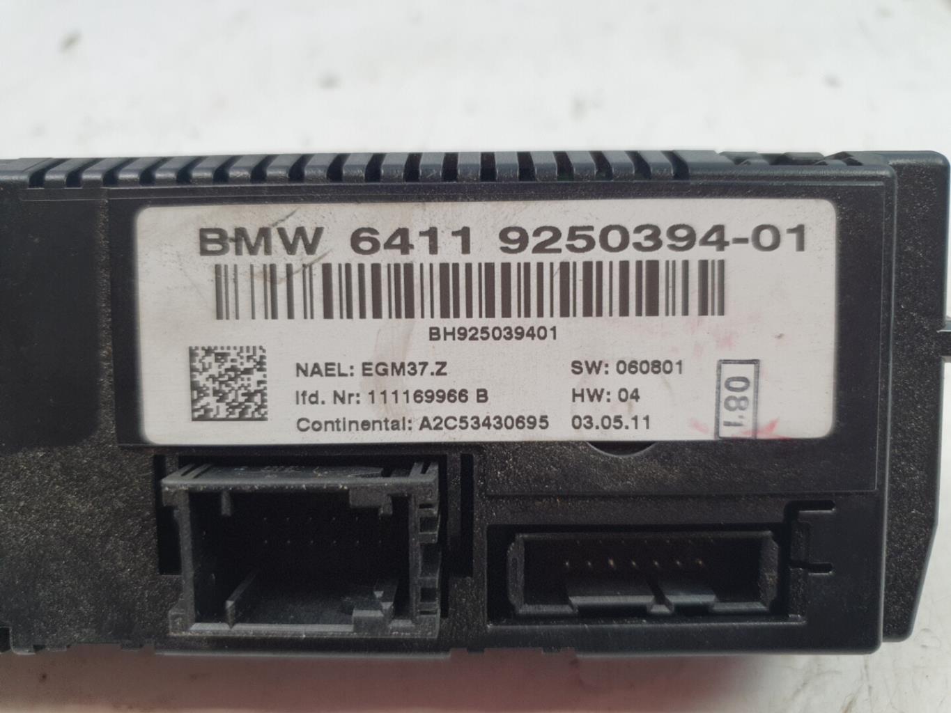 Commande chauffage BMW X1 E84 PHASE 1 Diesel - 1