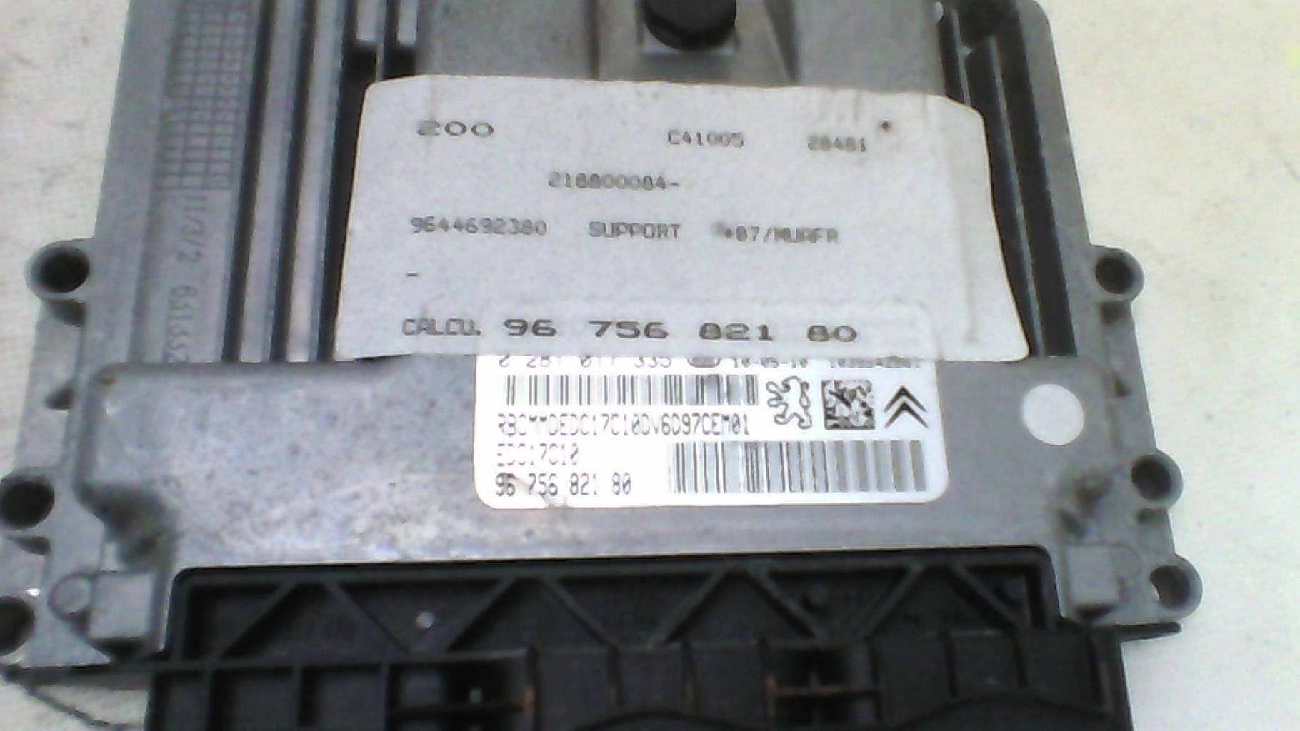 Centralina motore CITROEN C4 2 PHASE 1 Diésel - 1