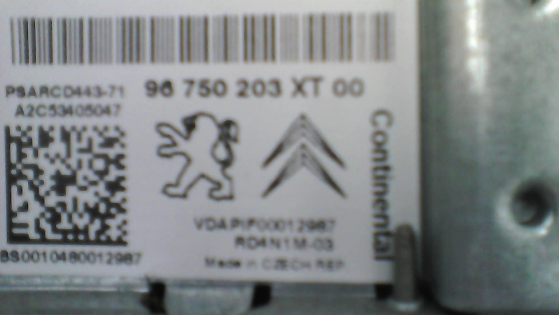 Autoradio originale CITROEN C4 PICASSO 1 Diésel - 1