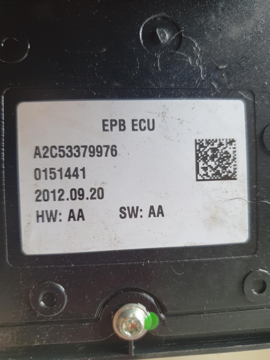 Blocco elettrico freno a mano PEUGEOT 5008 1 PHASE 1 Diésel - 1