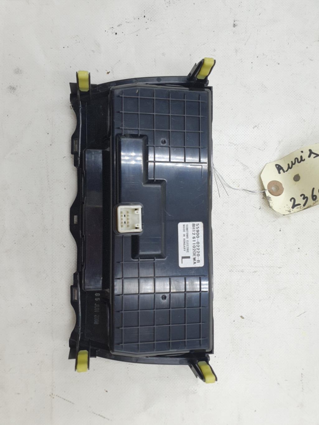 Commande chauffage TOYOTA AURIS 1 PHASE 1 Diesel - 1