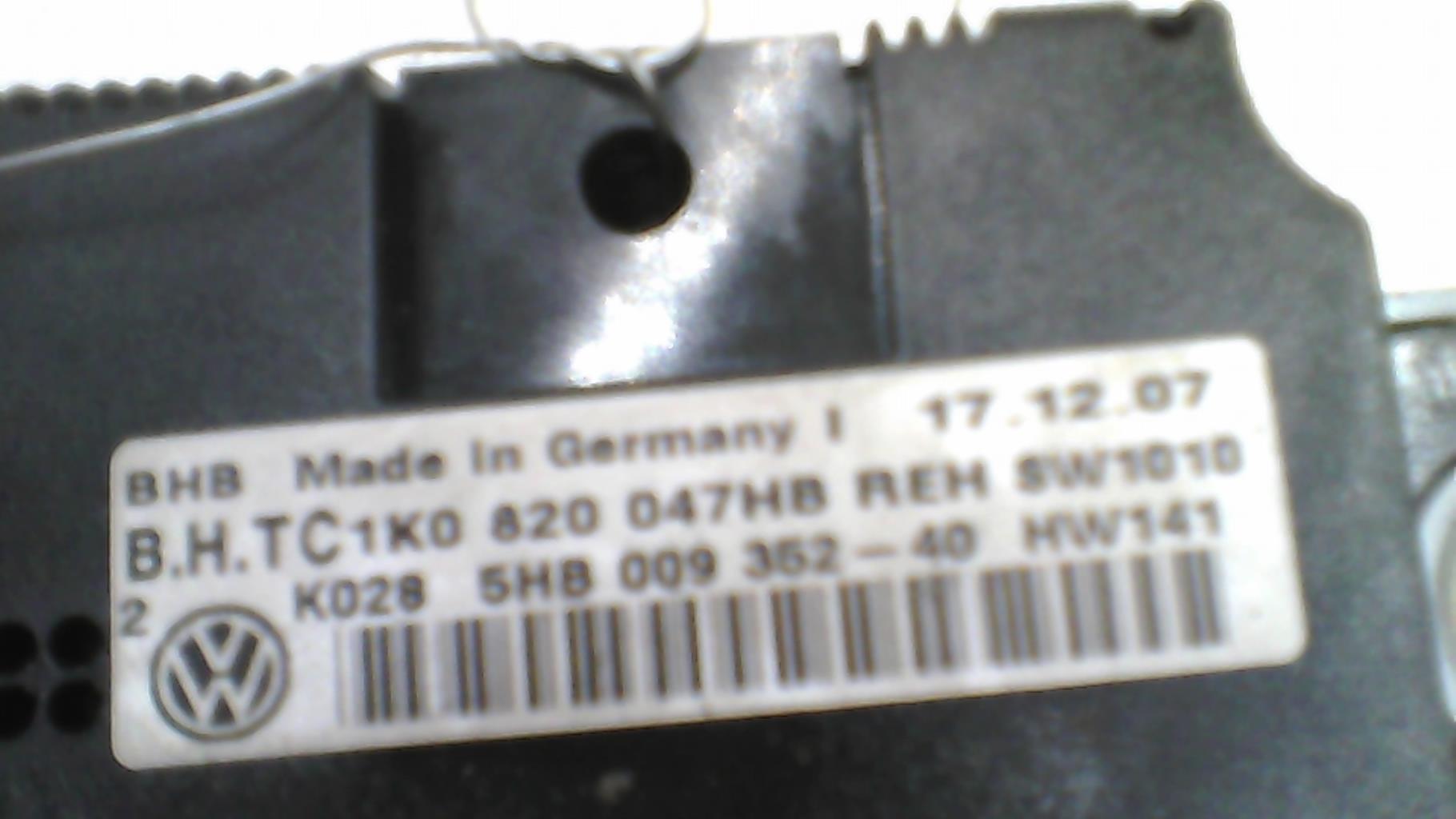 Commande chauffage VOLKSWAGEN GOLF 5 Diesel - 1