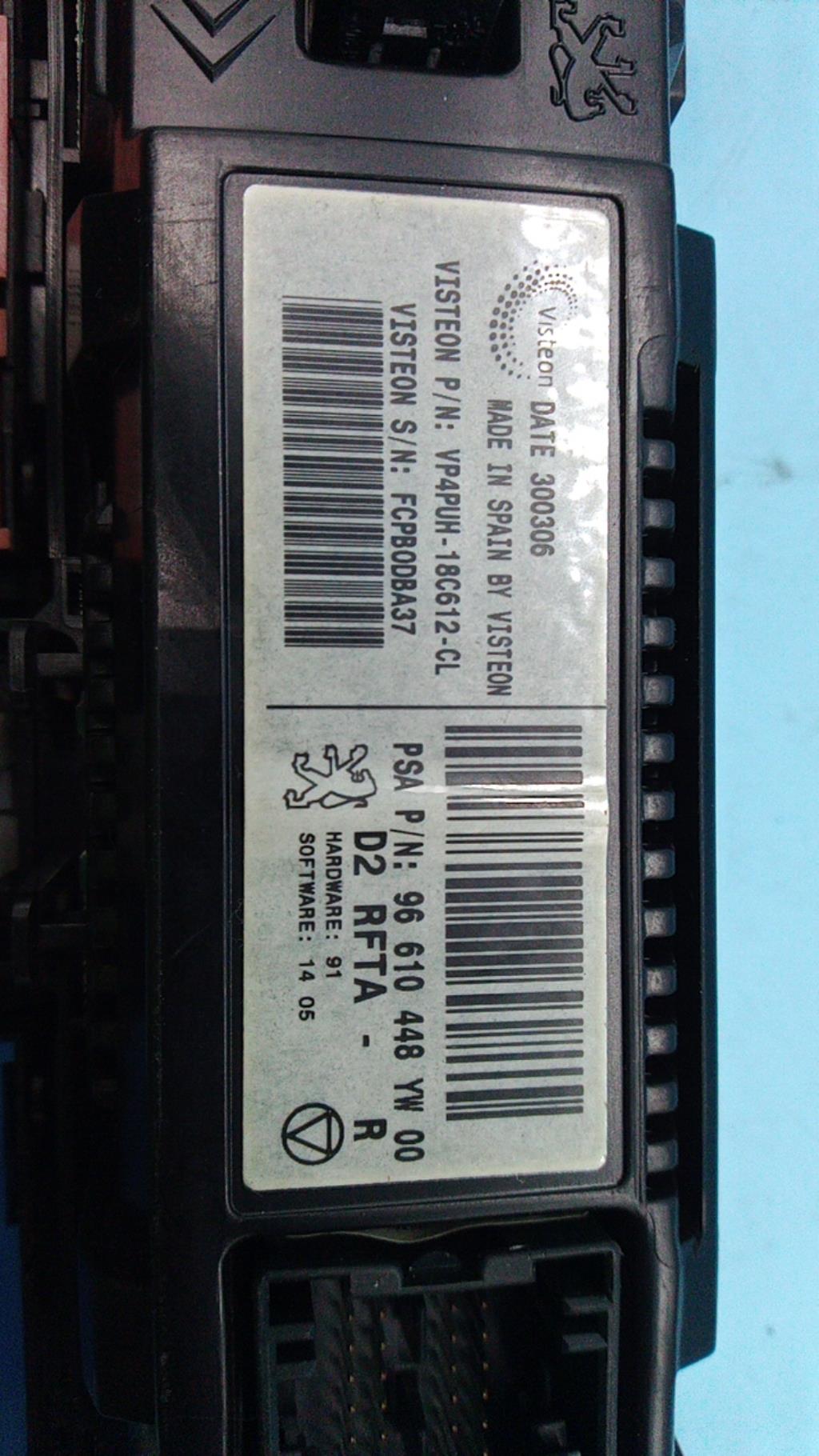 Commande chauffage PEUGEOT 407 PHASE 1 BREAK Diesel - 1