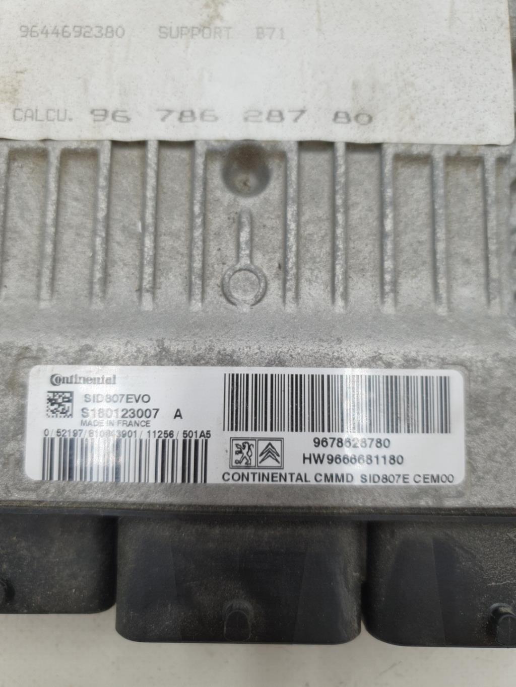 Centralina motore CITROEN C4 2 PHASE 1 Diésel - 1