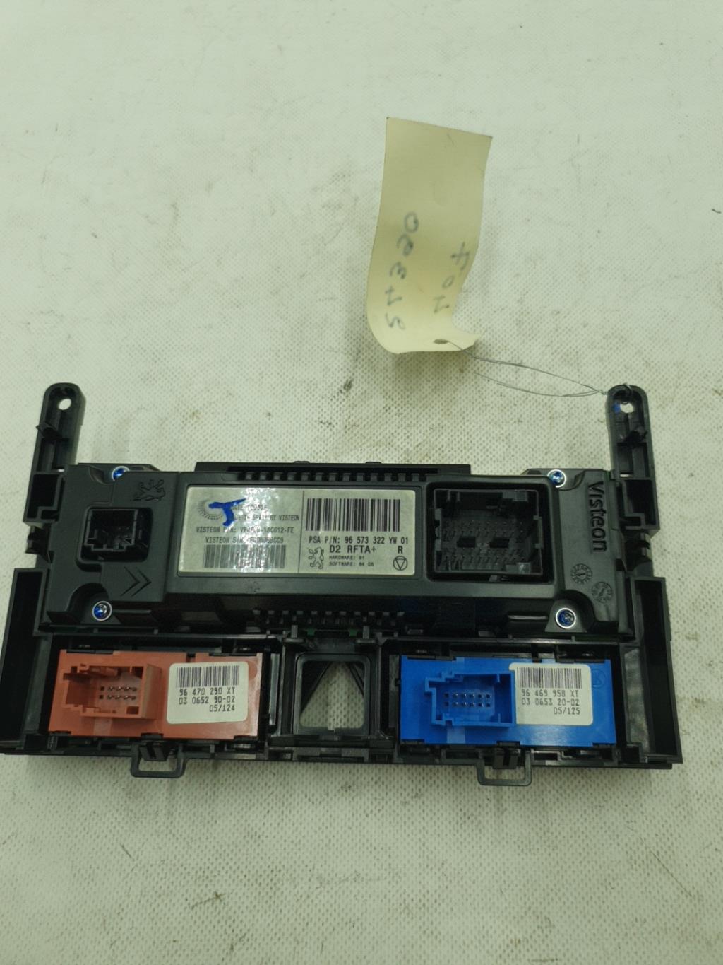 Commande chauffage PEUGEOT 407 PHASE 1 BREAK Diesel - 1