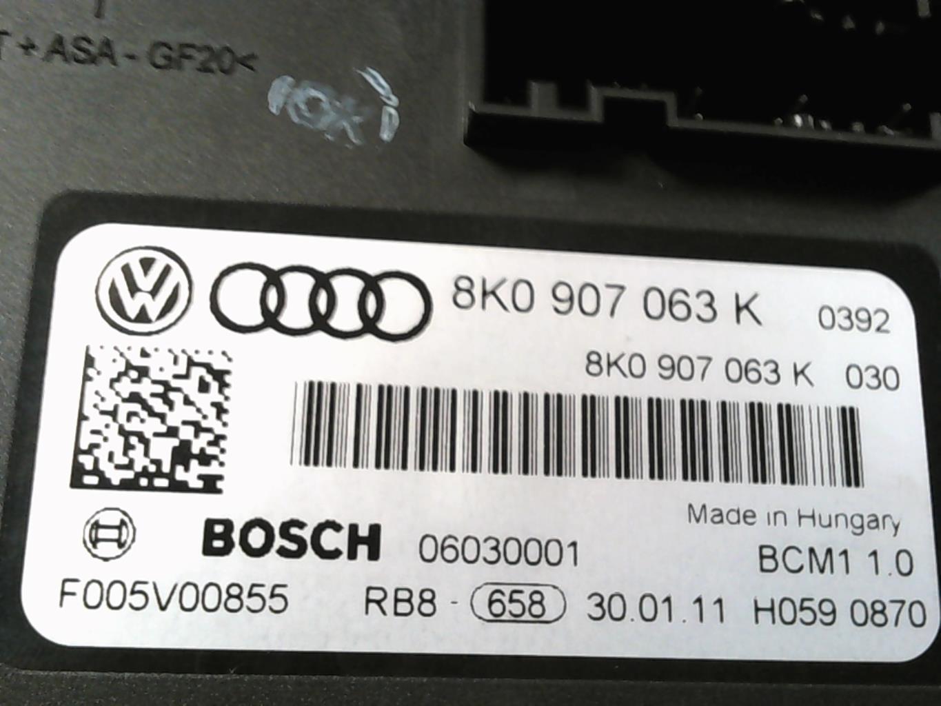 Boitier confort AUDI A4 3 AVANT PHASE 1 BREAK Diesel - 1
