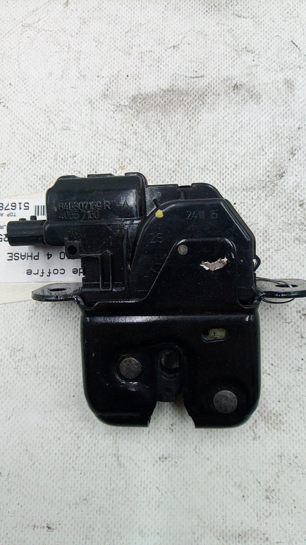 Serrure de coffre RENAULT CLIO 4 PHASE 1 Diesel - 1