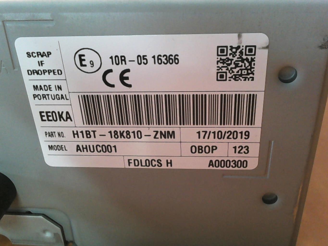 Autoradio originale FORD PUMA 2 Gasolina/Híbrido - 1