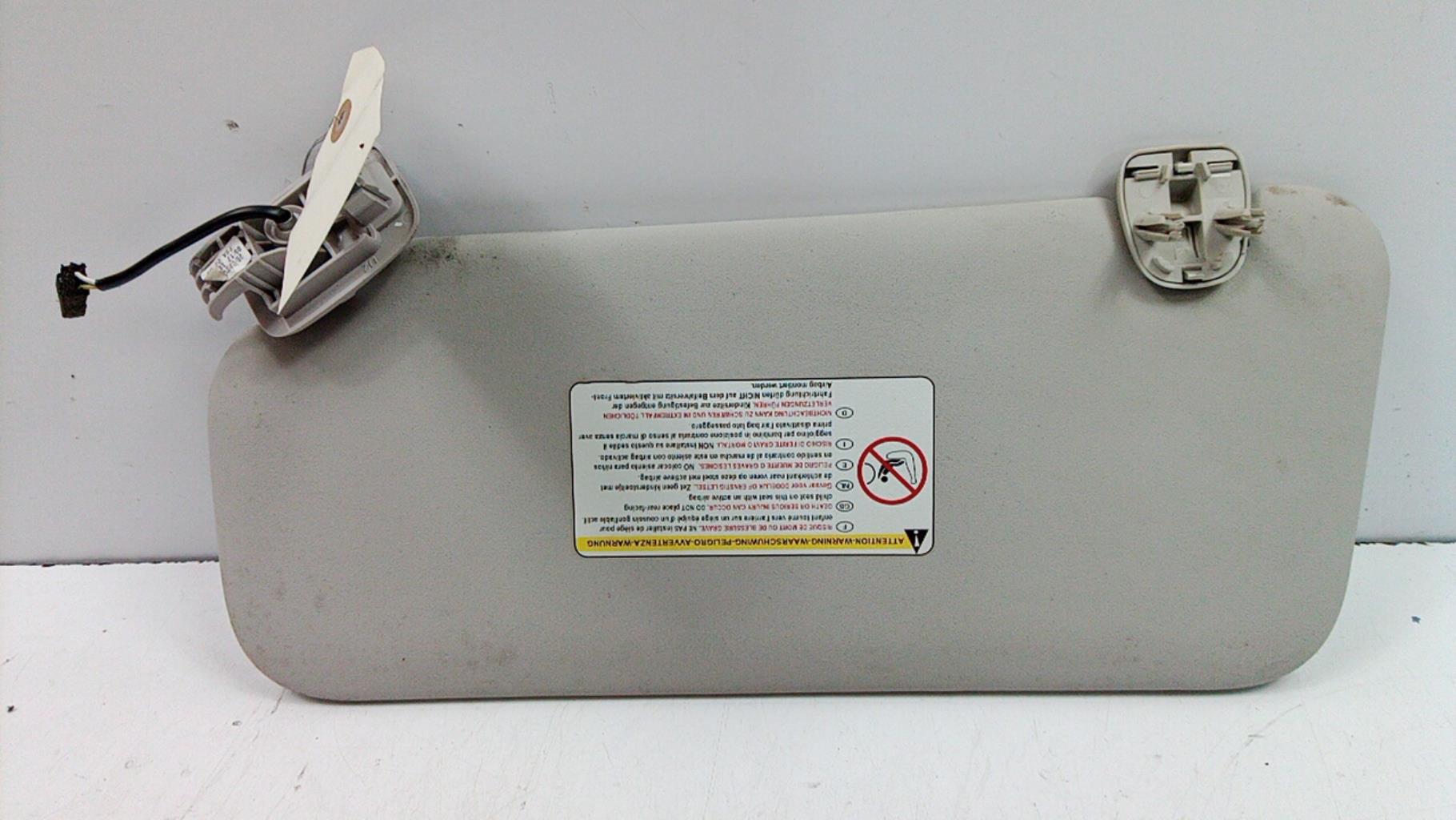Visiera parasole destra PEUGEOT 407 COUPE Gasolina - 1