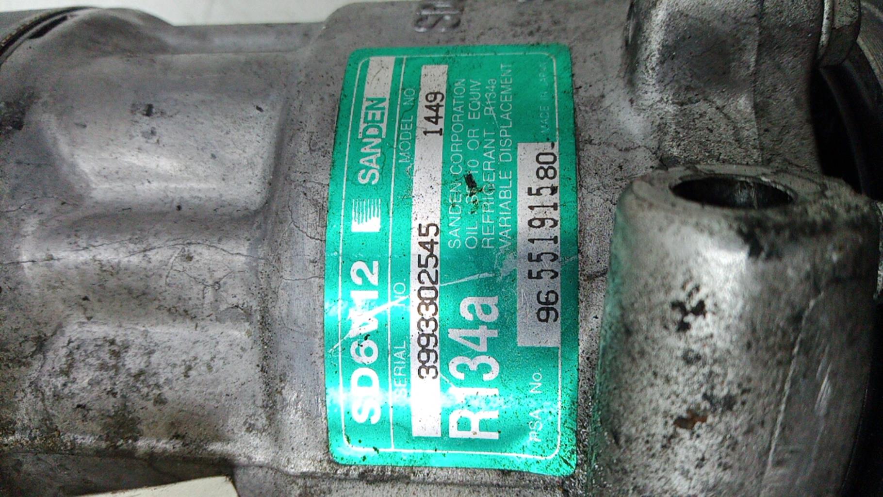 Compresseur clim PEUGEOT 206 Diesel - 1
