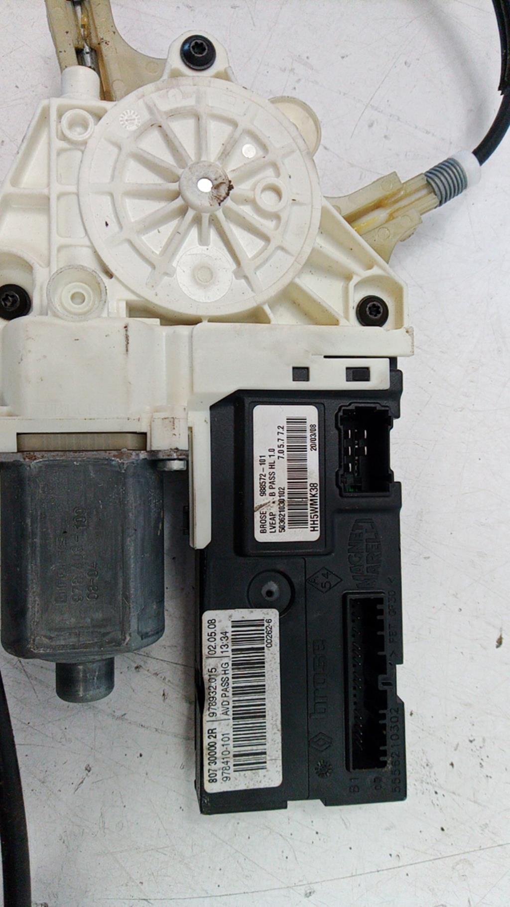 Alzacristalli elettrico anteriore destro RENAULT LAGUNA 3 PHASE 1 BREAK Diésel - 1
