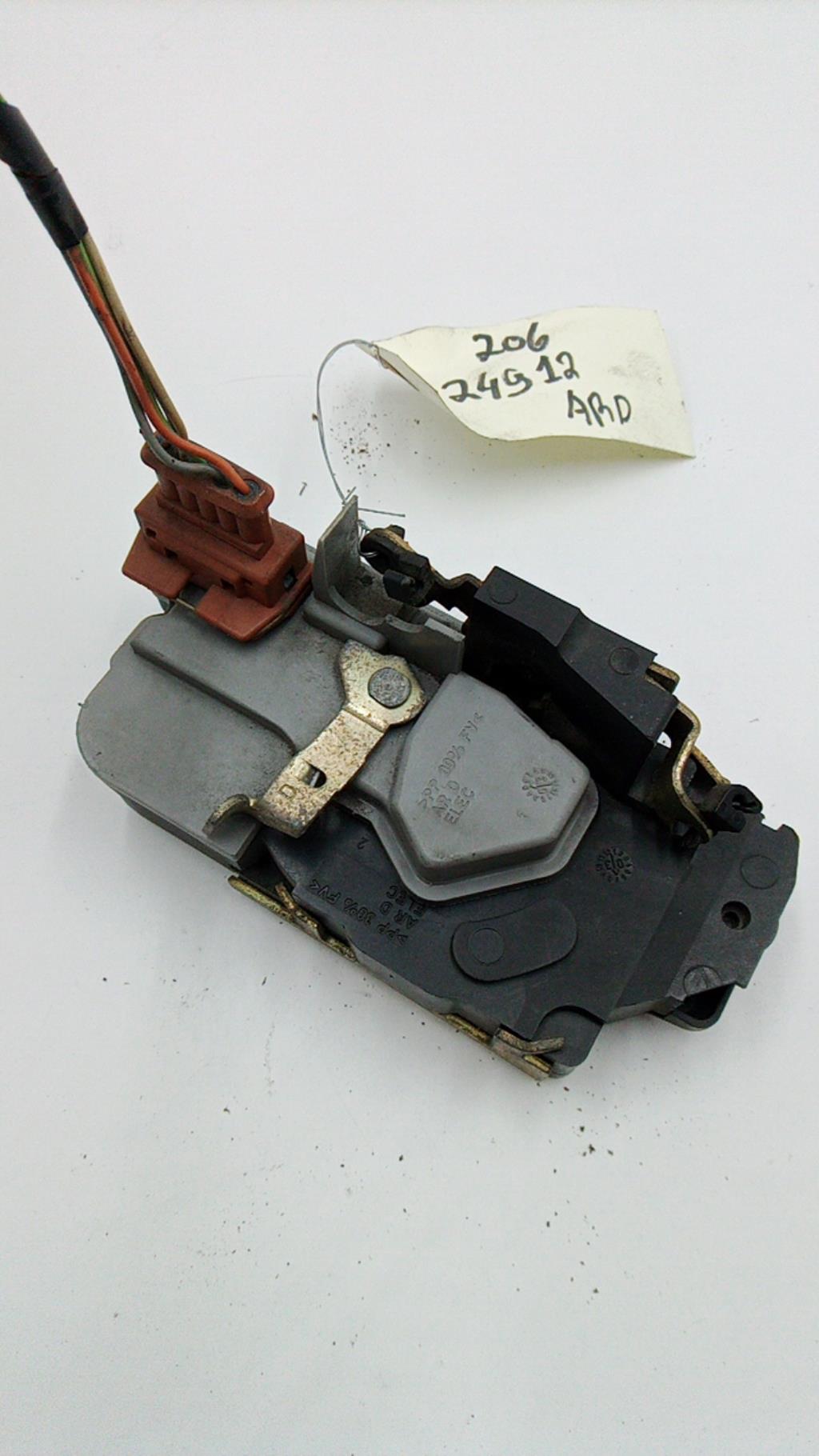 Serratura posteriore destra PEUGEOT 206 PHASE 2 Diésel - 1