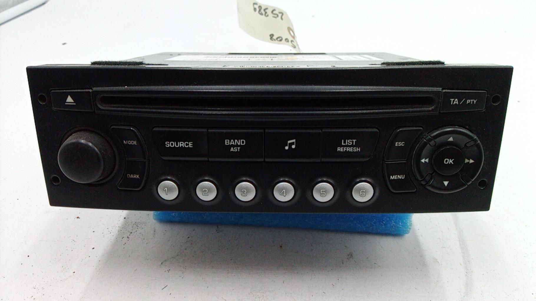 Autoradio originale PEUGEOT 5008 1 PHASE 1 Diésel - 1
