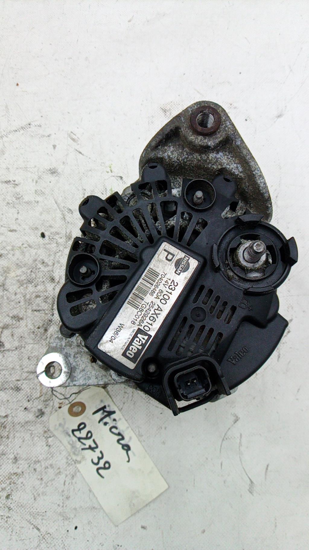 Alternatore NISSAN MICRA 3 PHASE 1 Gasolina - 1
